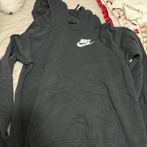 black nike hoodie